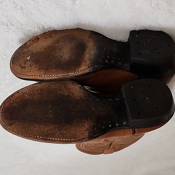 Tony Lama Vintage Western Boots Black Label Womens 6.5 B - Picture 13 of 17
